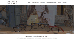 Desktop Screenshot of infinityeyecare.com